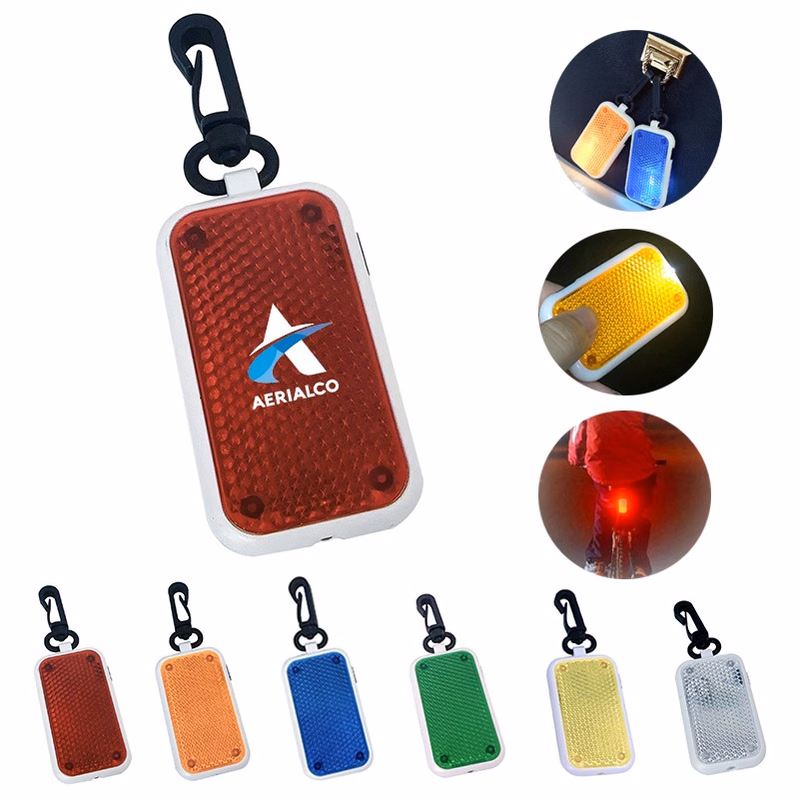 Rectangle LED Safety Reflector Flash Warning Light