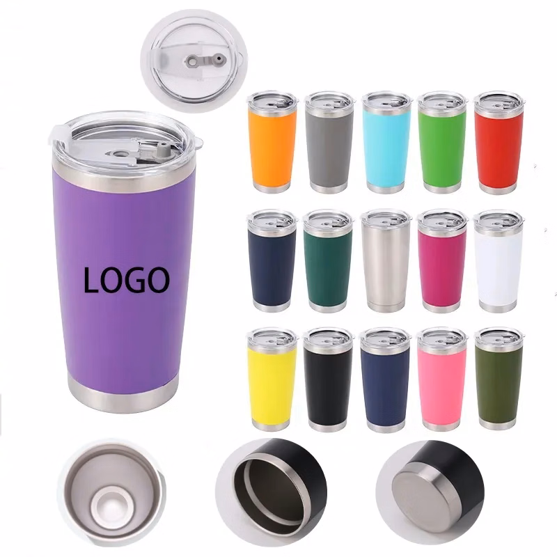 20oz Imprintable Matte Tumbler with Lid