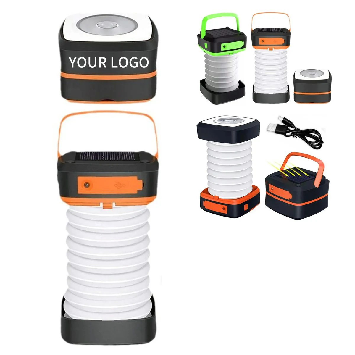 4.7 Inch Solar Lantern for Camping and Hiking 1
