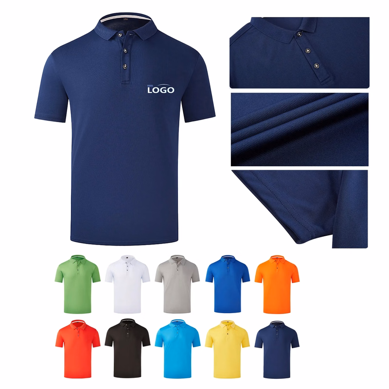 Moisture-Wicking Short Sleeve Polo Shirts
