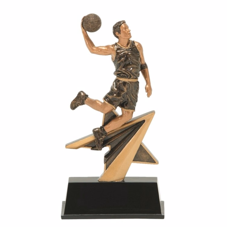 Basketball-Male Star Power Resin Figure