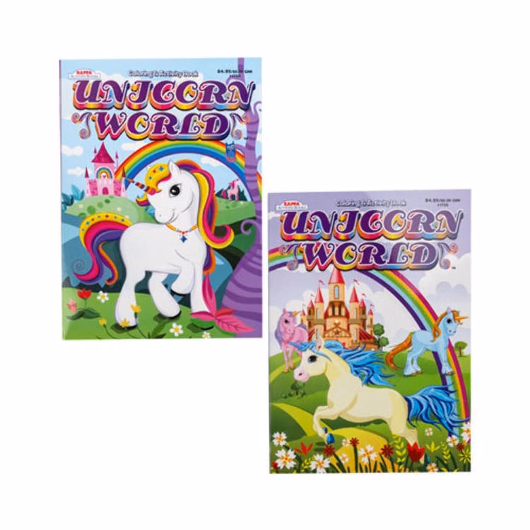 Unicorn World Coloring and Activity Books - Assorted