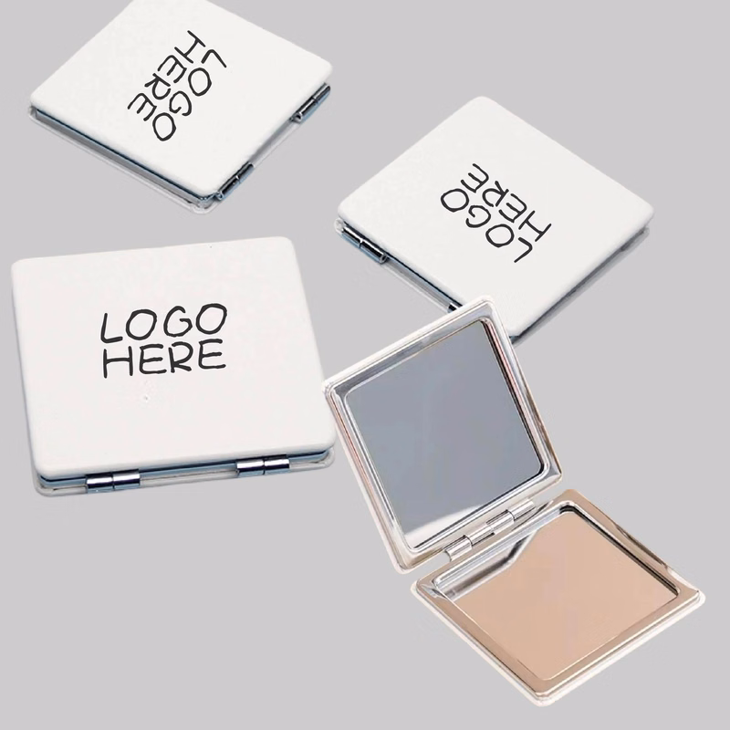 PU Leather Folding Mirror- Square