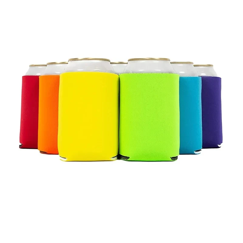 Can cup cover, custom koozie with logo imprint 1