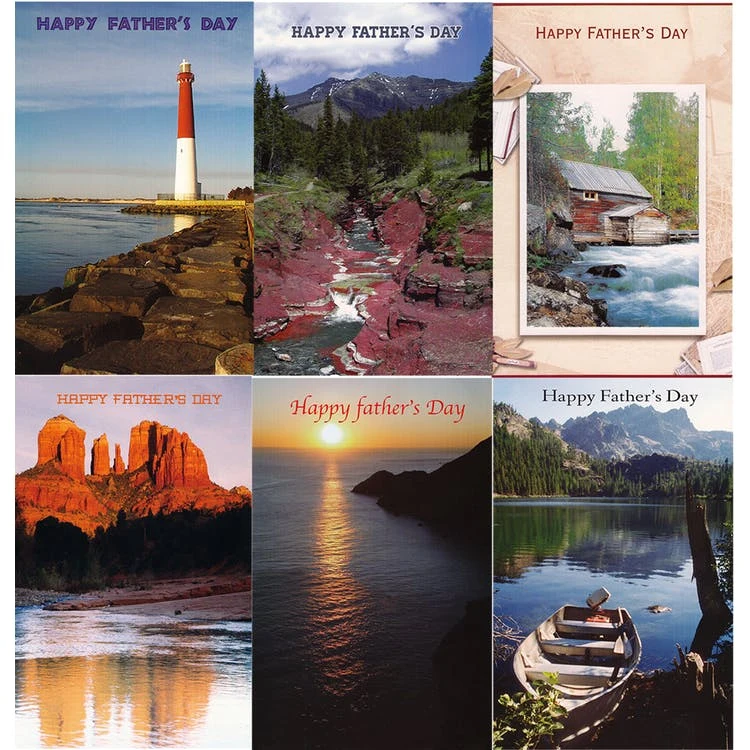 Father's Day Cards - Assorted 5" x 7.75" 1