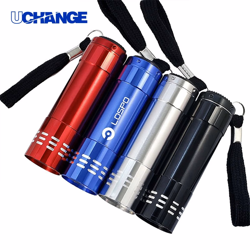 Aluminum 9-LED Flashlight