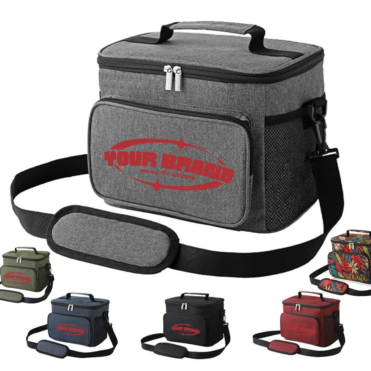 8L Portable Insulated Cooler Bag For Camping And Picnics 1