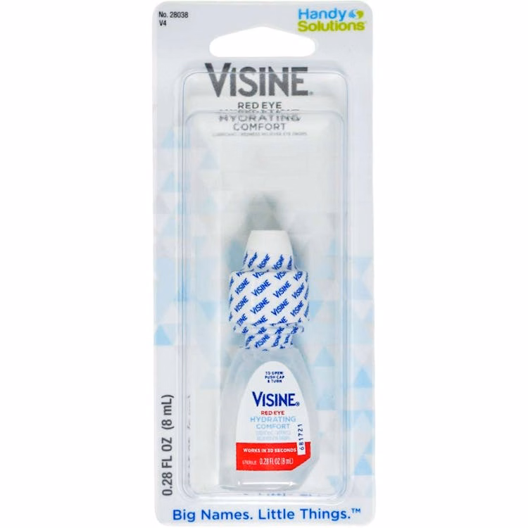 Visine Advanded Relief Eye Drops - 0.28 oz