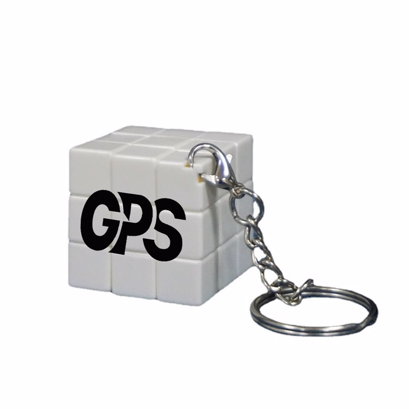 Rubik's Cube Key Chain