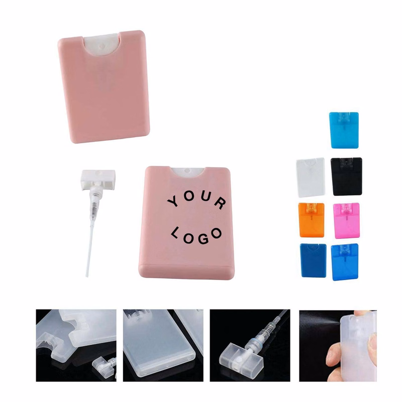Card Spray Bottle Plastic Refillable Portable