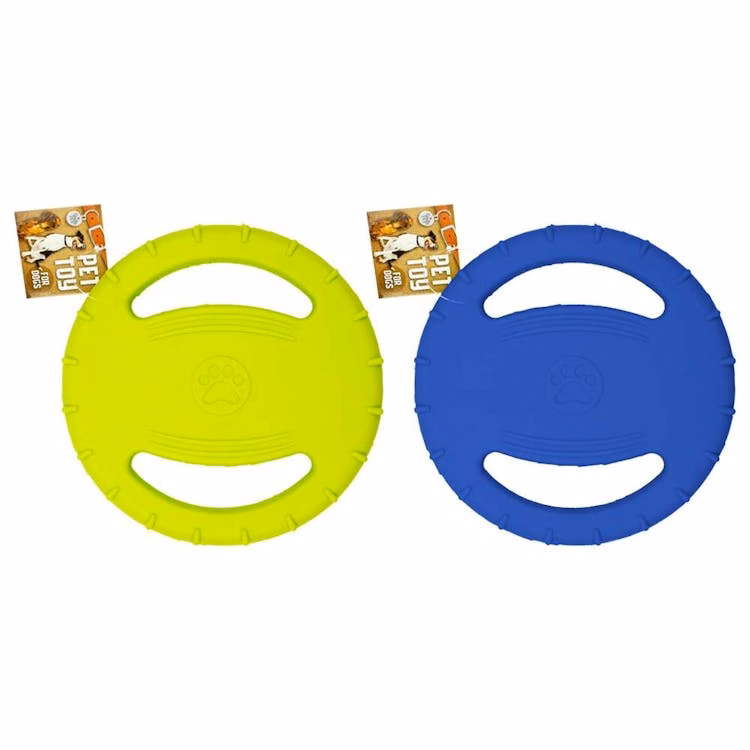 TPR Disc Pet Toy Assorted