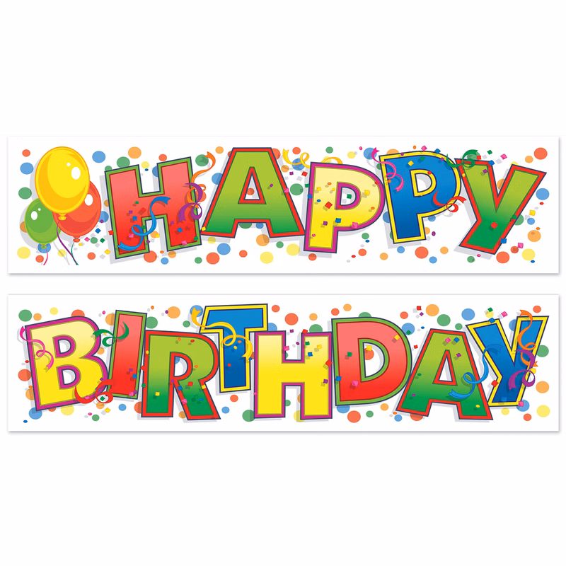 Happy Birthday Banner