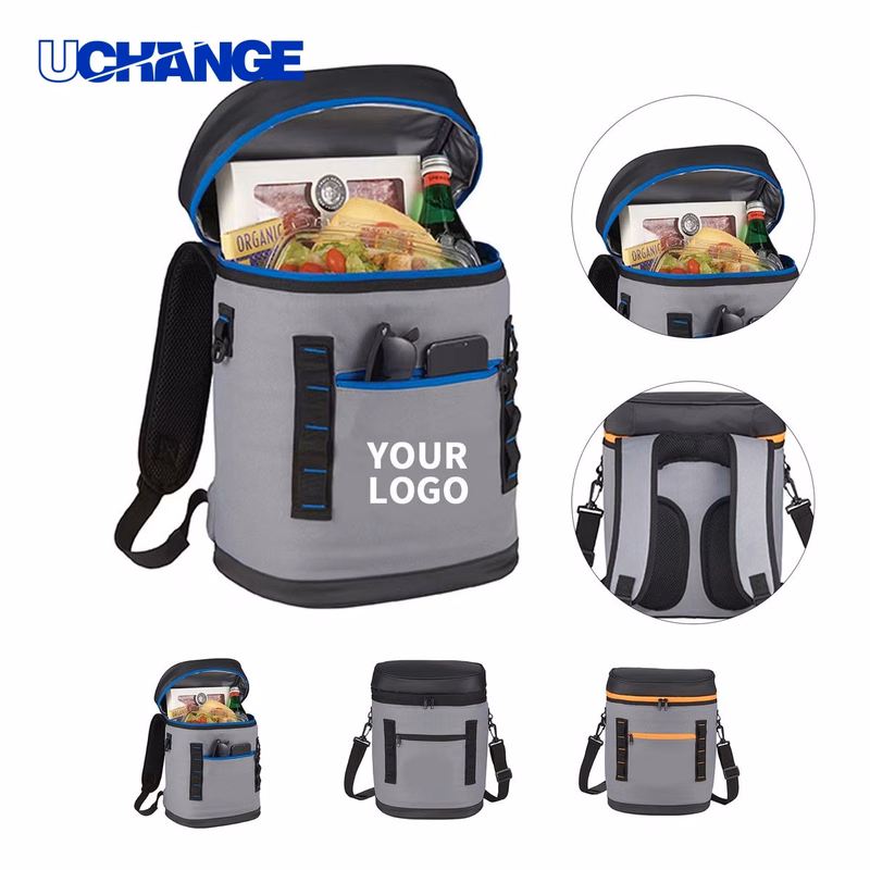 Cooler Backpack Bag 11" x 7.75" x 15" for Camping Use