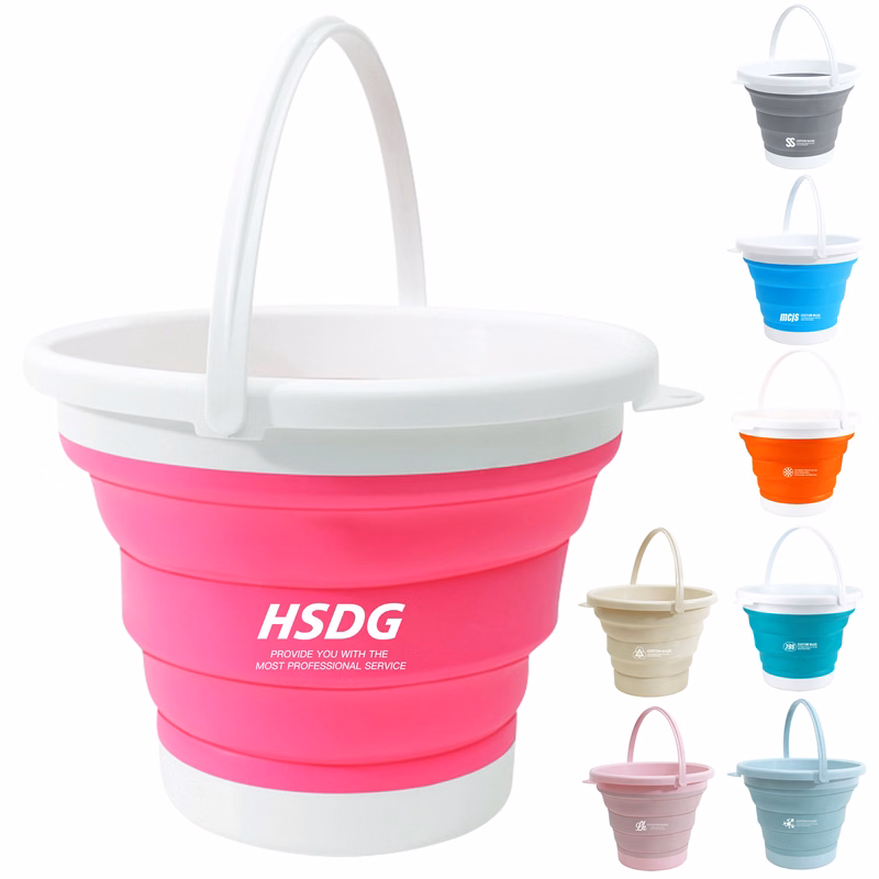 Portable Folding Bucket with Handle