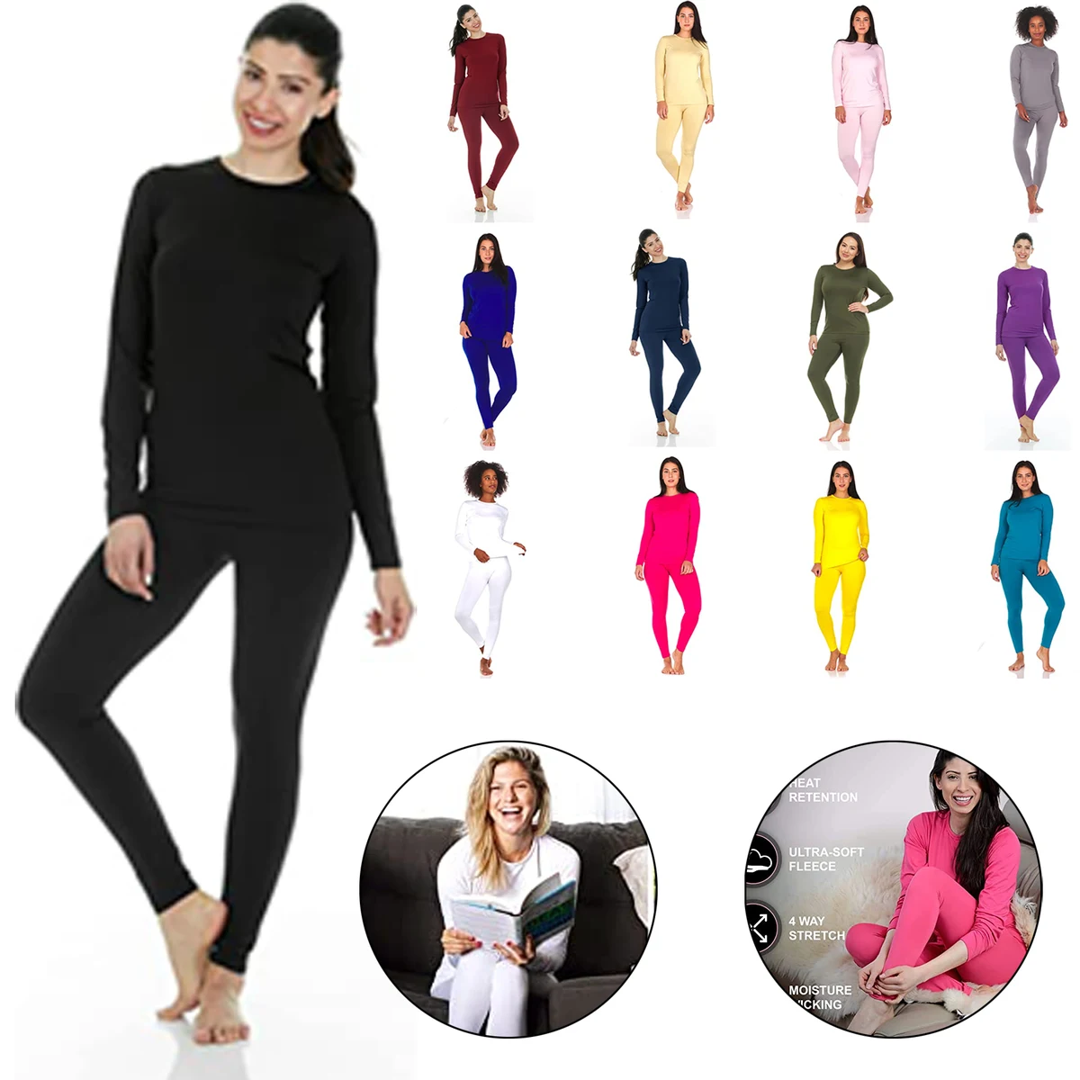 Winter Women's Thermal Underwear Set 1