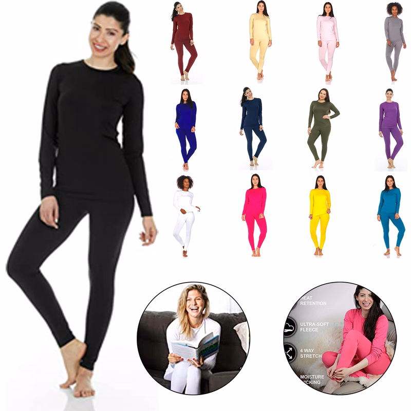 Winter Women's Thermal Underwear Set