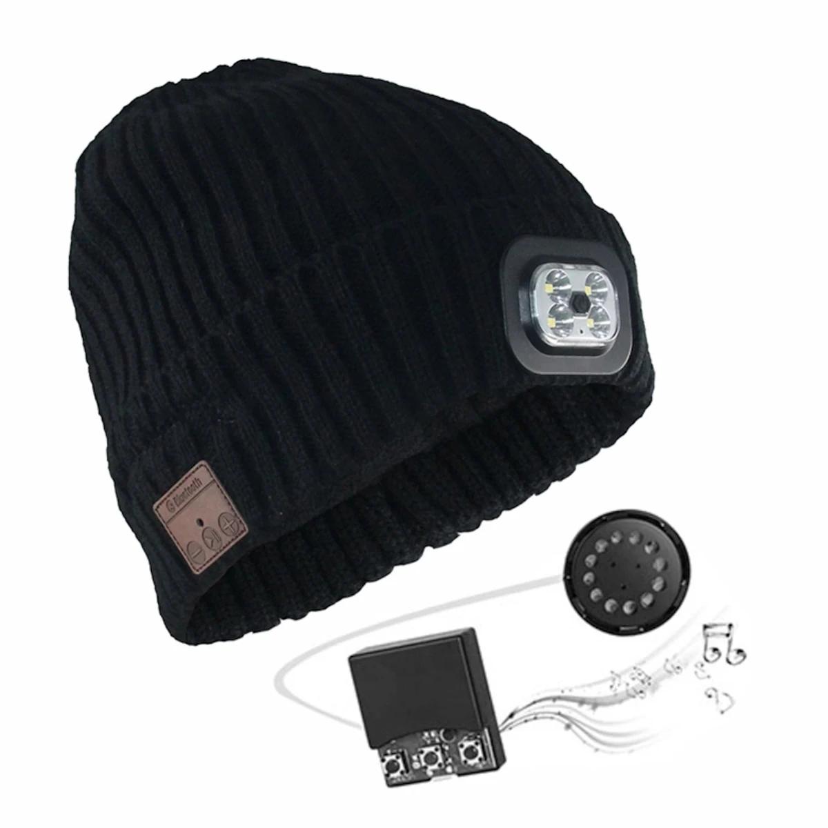 Bluetooth Speaker Hat with LED Light 1