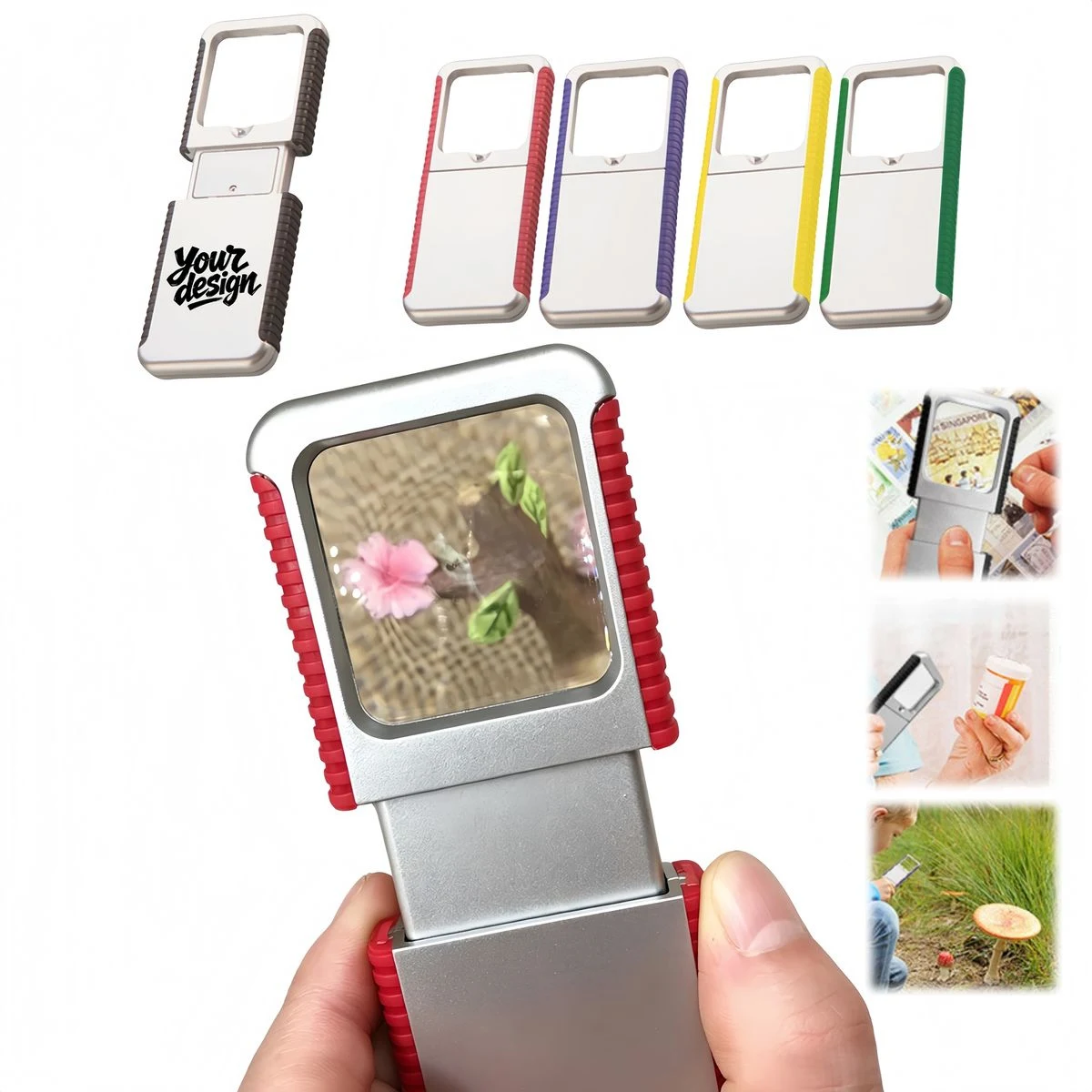 LED Handheld Retractable Magnifier 1
