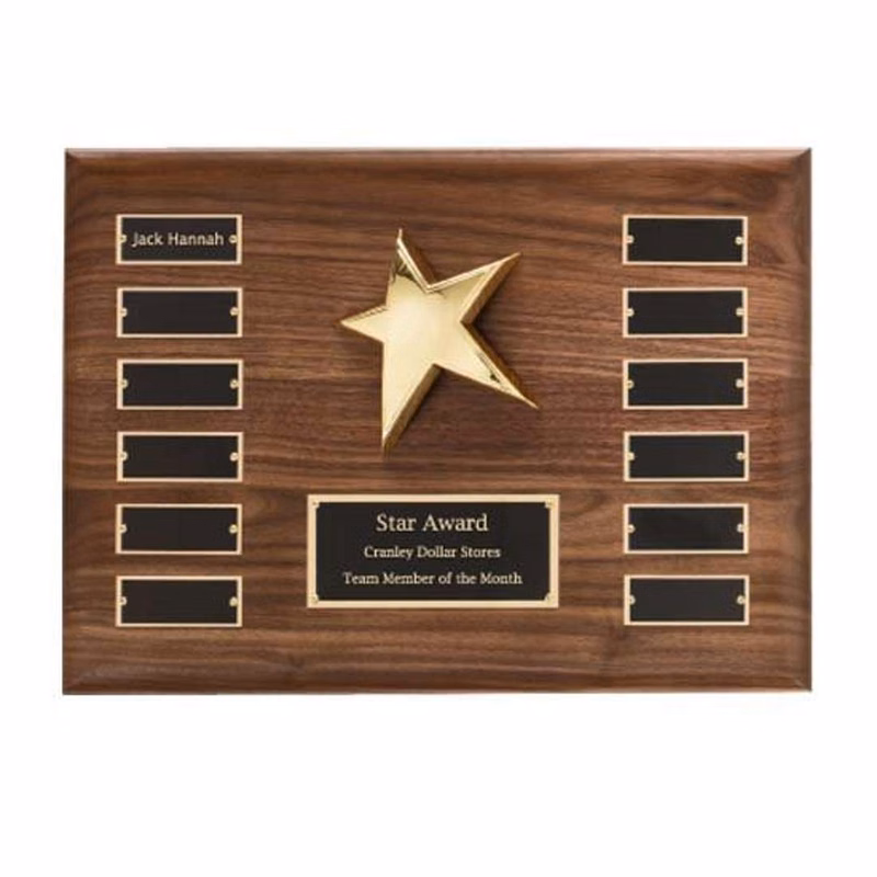 Walnut Perpetual Star