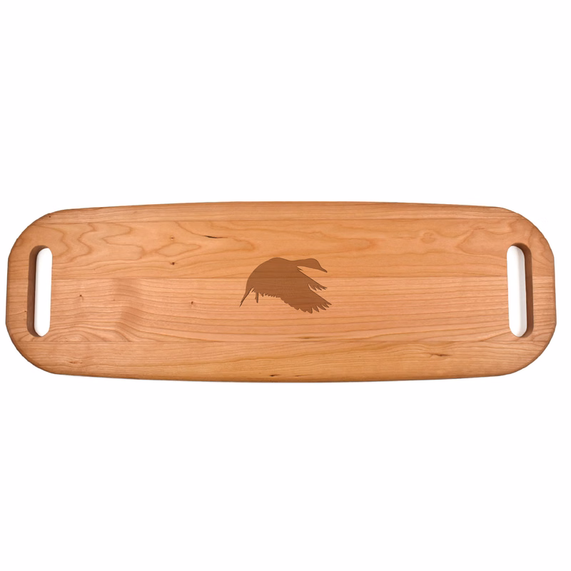 23" x 7 1/2" Cherry Serving Tray