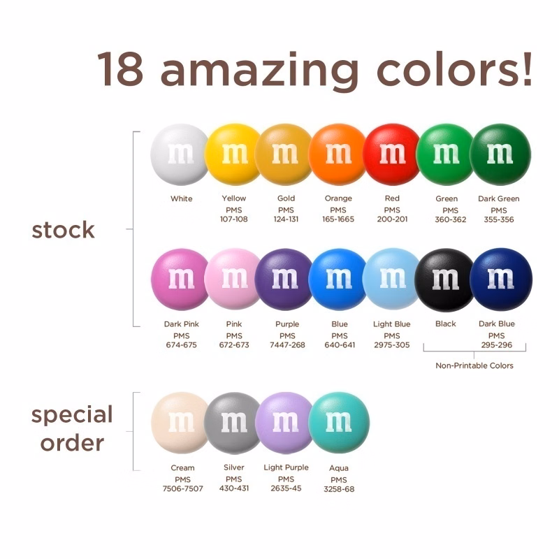 7 oz. Color Choice M&M'S® Bag - Set of Three