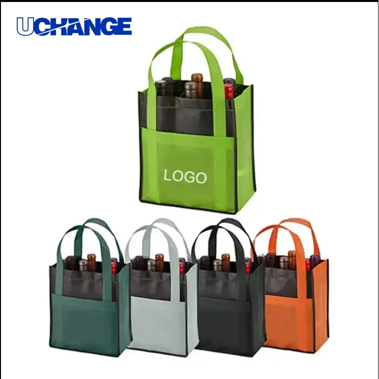 Non-Woven Shopper Tote Bag Reinforced Handle Retail Carry 1
