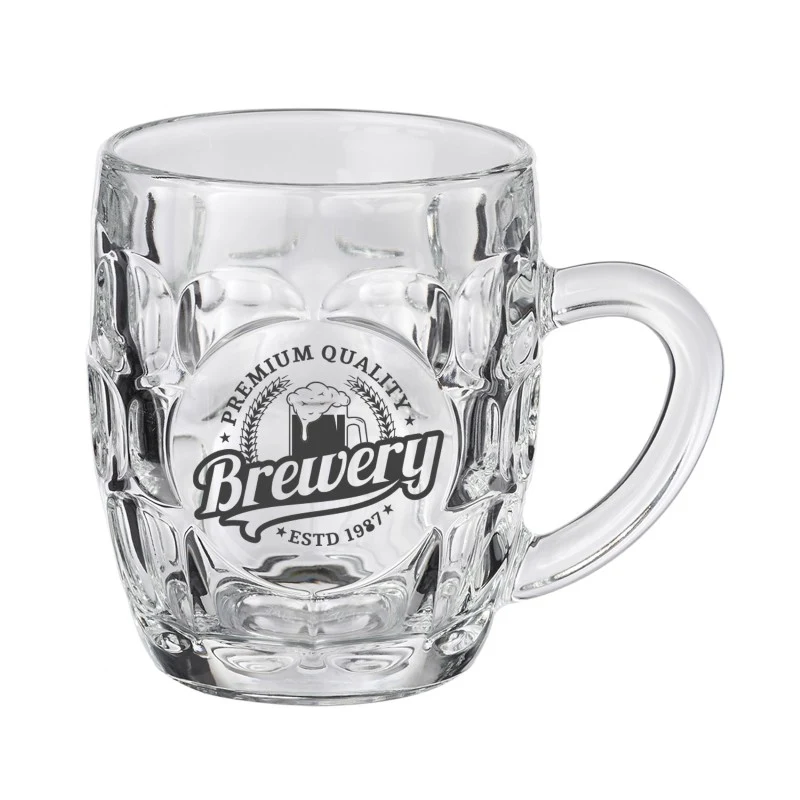 10 oz. Arc® Classic Dimpled Beer Mug (1 Color Imprint) 1