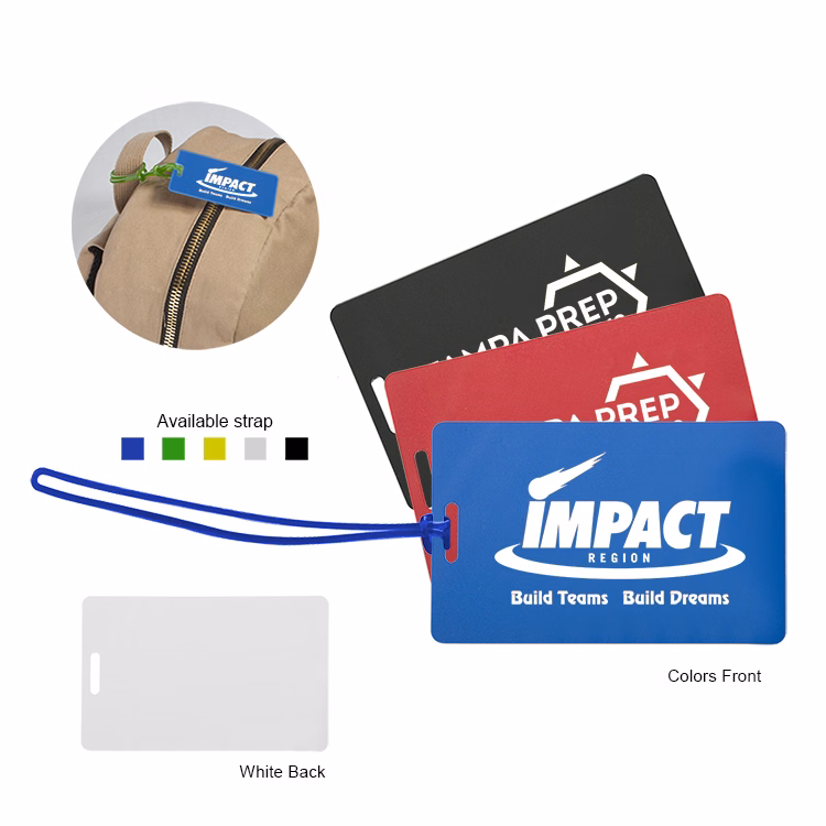 Colored PVC Plastic ID Card Tag