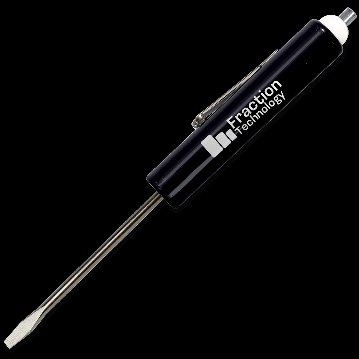 Jumbo Pocket Screwdriver 1/8" Flat Tip Blade + Magnet Top 1