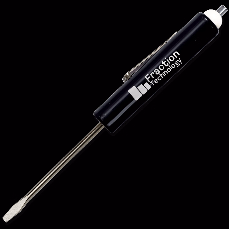 Jumbo Pocket Screwdriver 1/8" Flat Tip Blade + Magnet Top