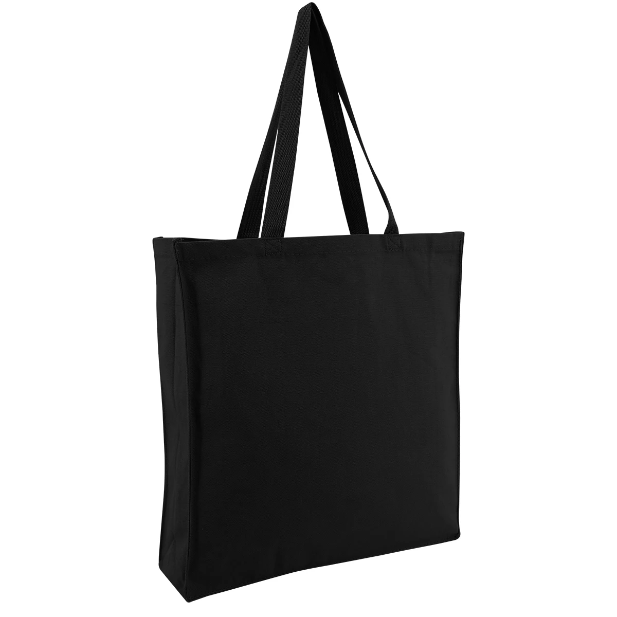 OAD Promotional Canvas Shopper Tote, custom tote bag with logo imprint 1