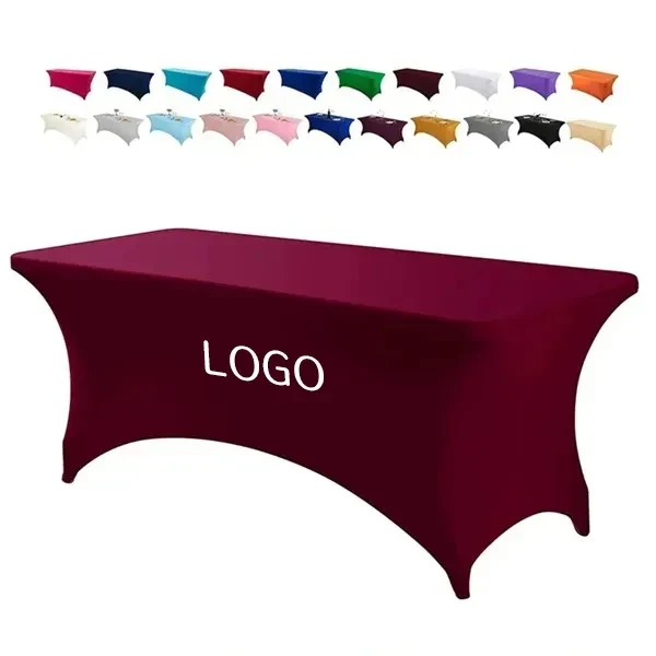 6ft Dye Sublimation Stretch Table Cover 1