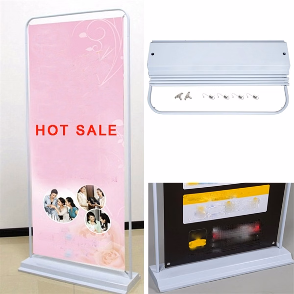 Standing Iron Advertising Display Rack