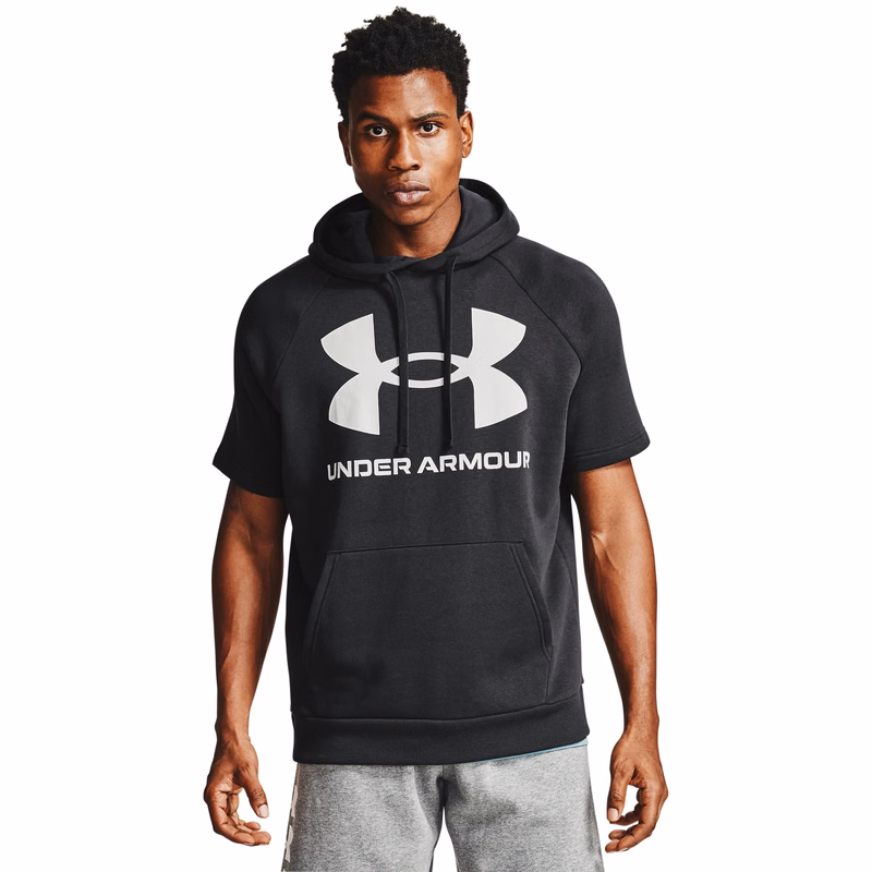 UA Rival Fleece Big Logo Men's Short Sleeve Hoodie