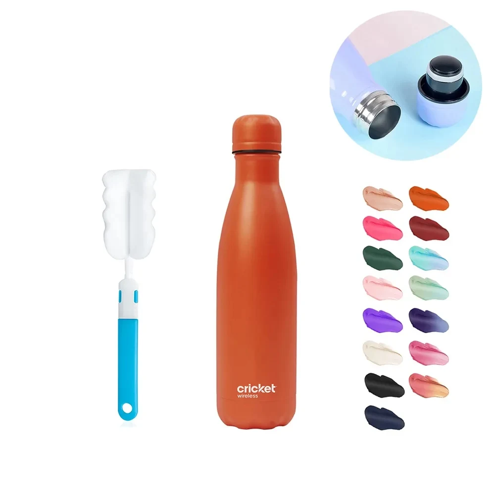 17 oz Double Wall Stainless Steel vacuum Insulated Travel Bo 1
