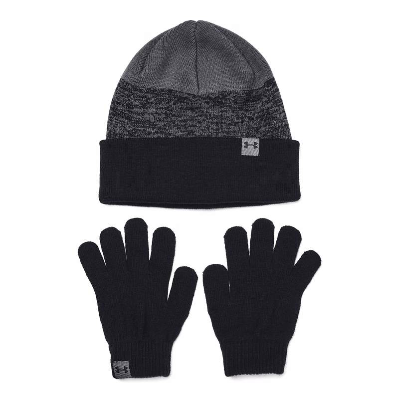Boys' UA Beanie & Gloves Combo 