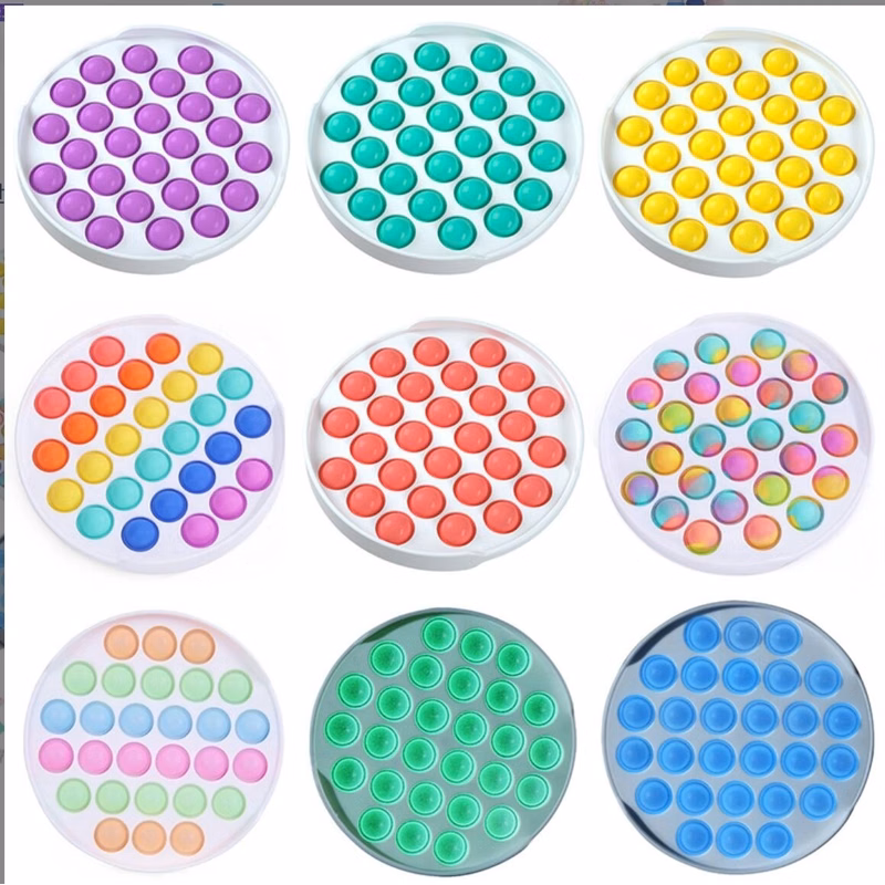 Luminous Round Push Pop Bubble