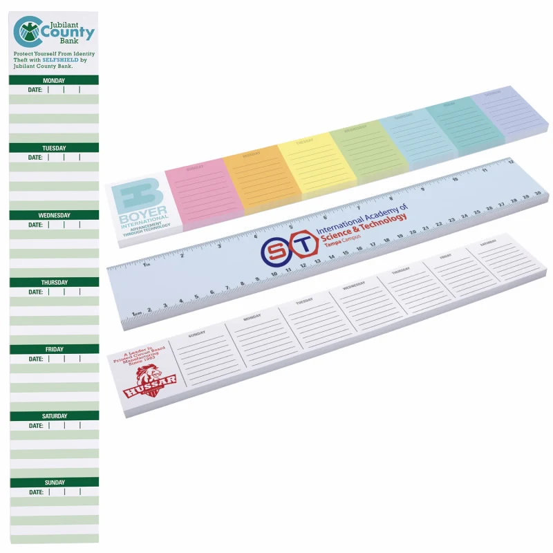 Souvenir® Sticky Note™ 12" X 2" Pad, 25 sheet 1