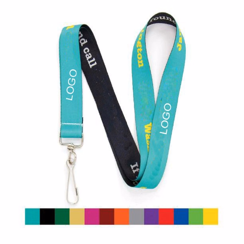 3/4" Polyester Dye Sublimated Lanyard
