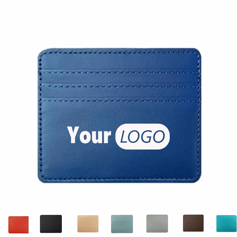 PU Slim Four Slot Card Holder