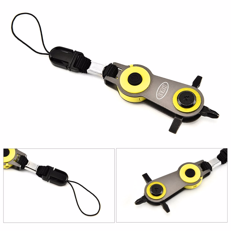Keychain Screwdriver Tool With Led