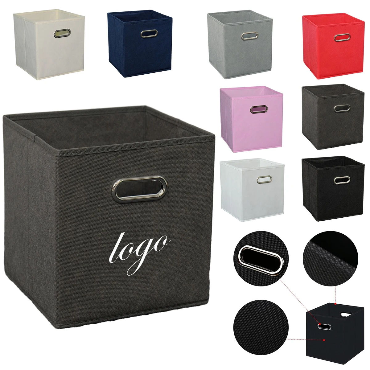 Non-Woven Foldable Clothing Storage Box 1