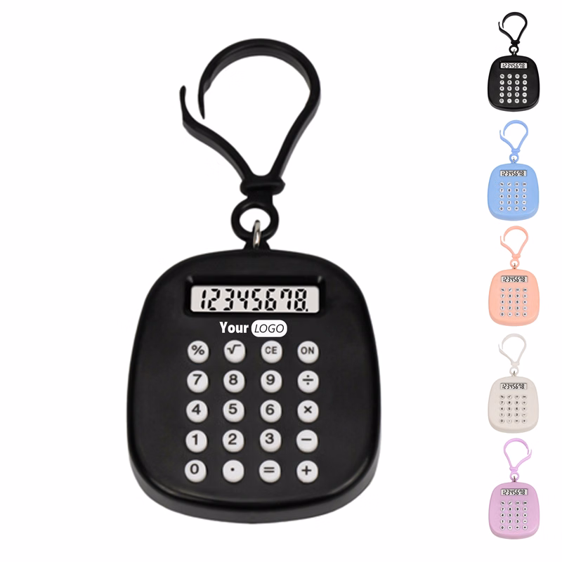 Mini Calculator Keychain