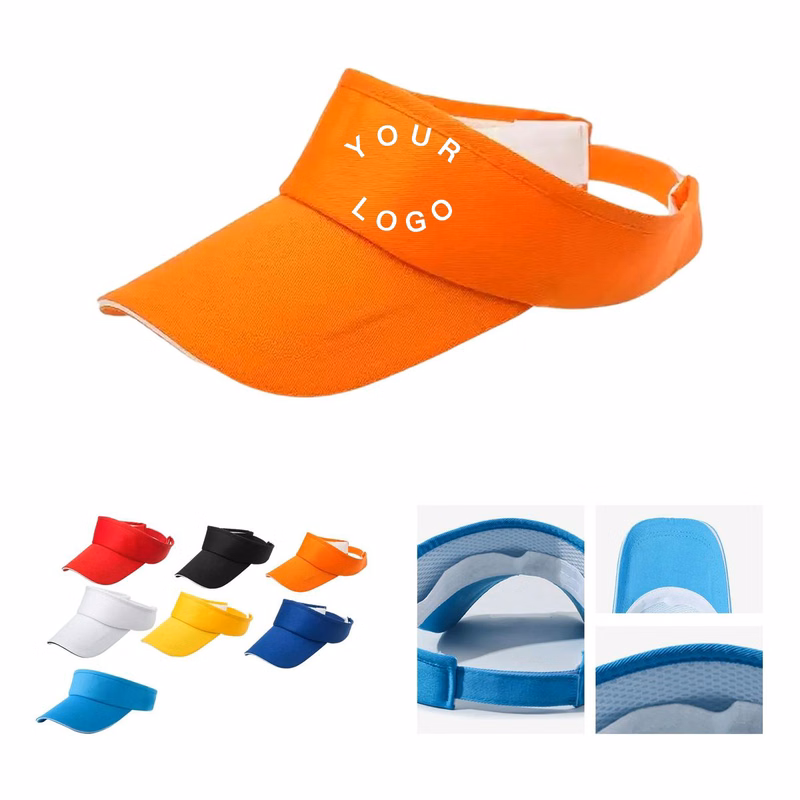 Sports Sun Visor Hat with Adjustable Elastic Band