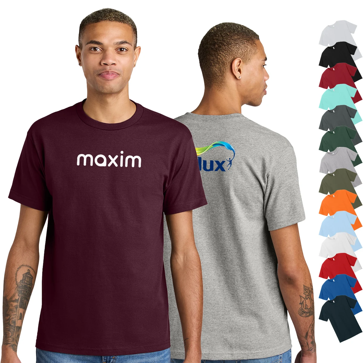 American Apparel® Heavyweight Unisex T-Shirt 1