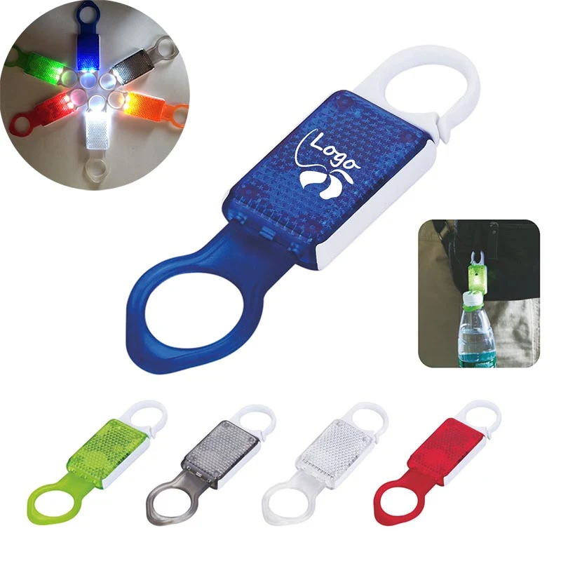 4-in-1 Reflective Bottle Holder with Carabiner 1