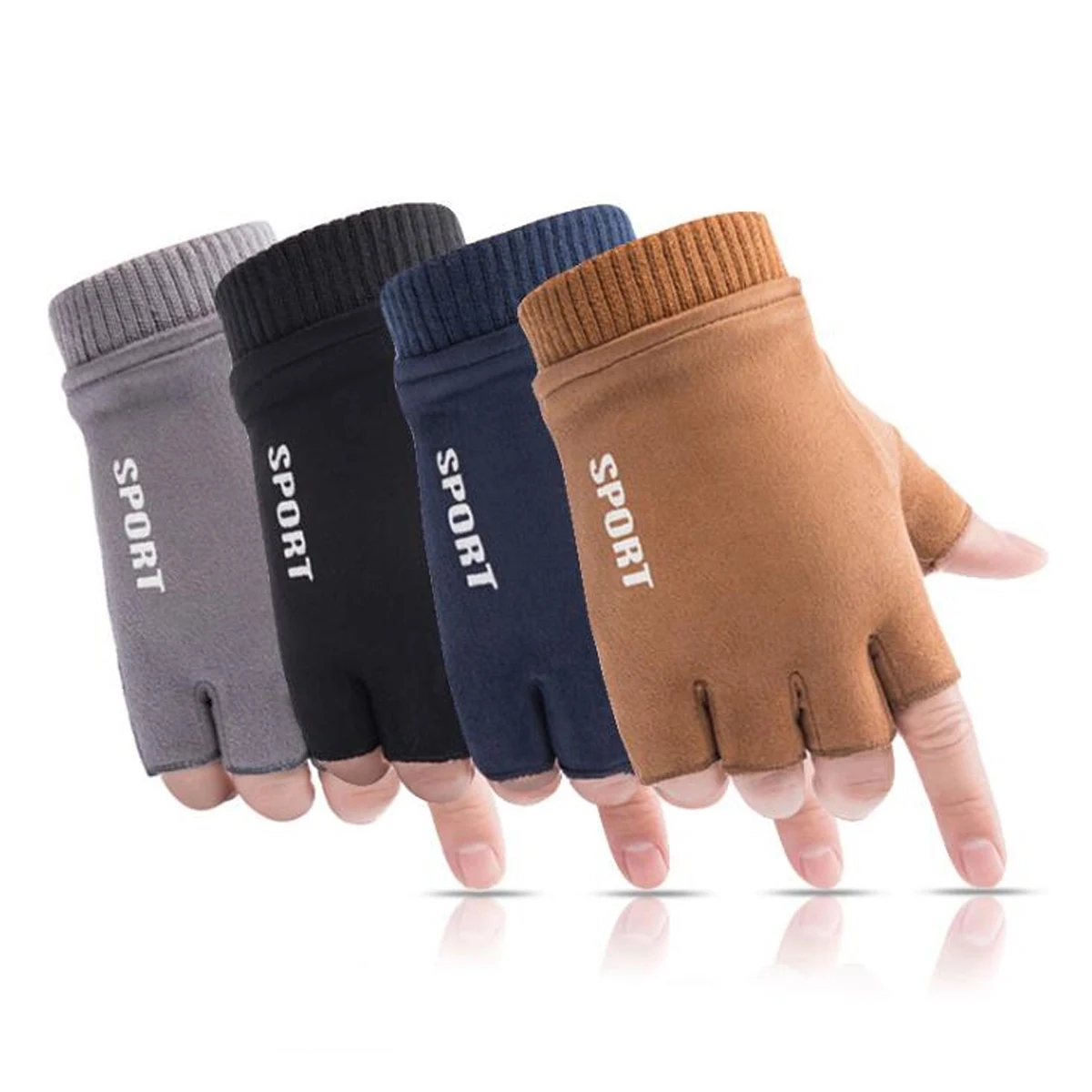 Half Finger Cycling Gloves with Gel Pad 1
