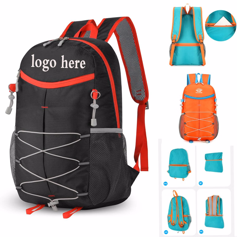 All-Terrain Collapsible Backpack with Bungee Cord