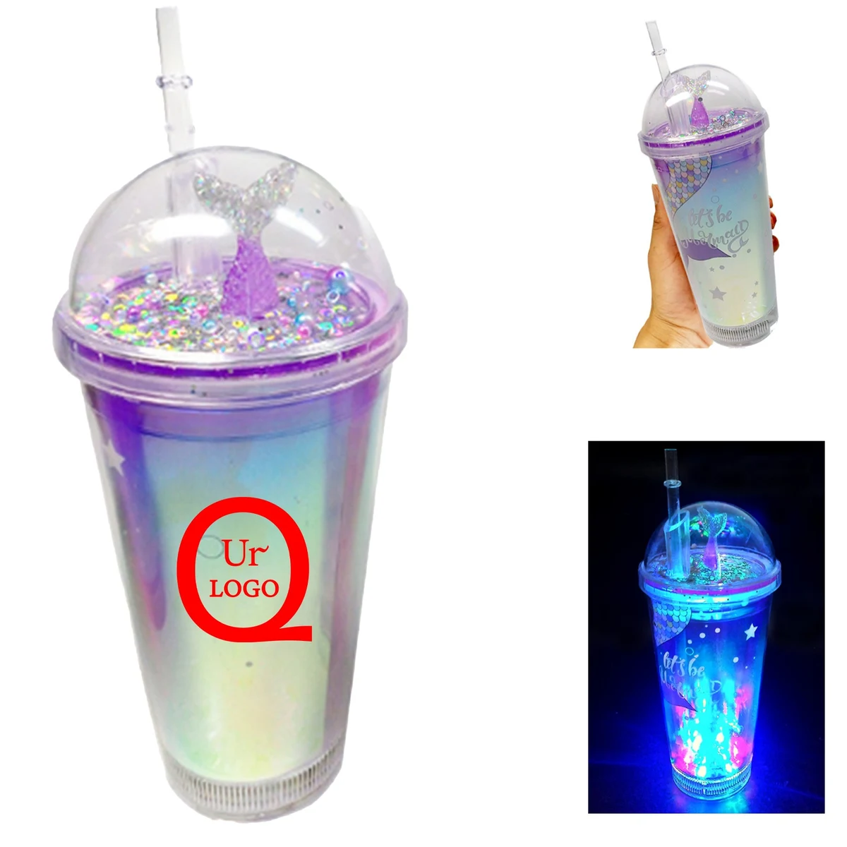 15.2Oz Mermaid Luminous Cup 1
