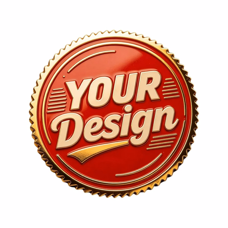 Enamel Metal Costume Badge